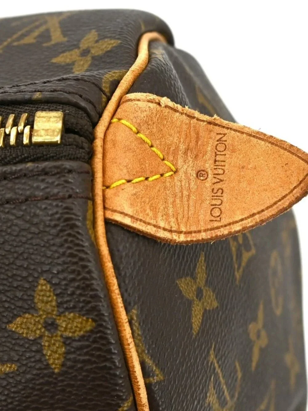 Best02 LOUIS VUITTON KEEPALL 45 DUFFLE HANDBAG MONOGRAM